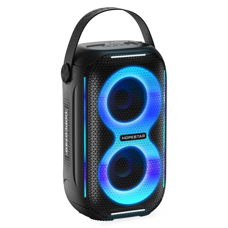 HOPESTAR Party200 mini Portable Tone Pulse RGB Light Bluetooth Speaker(Black) - Mobile Gadget HQ