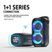 HOPESTAR Party200 mini Portable Tone Pulse RGB Light Bluetooth Speaker(Black) - Mobile Gadget HQ