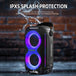HOPESTAR Party200 mini Portable Tone Pulse RGB Light Bluetooth Speaker(Black) - Mobile Gadget HQ