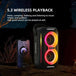 HOPESTAR Party200 mini Portable Tone Pulse RGB Light Bluetooth Speaker(Black) - Mobile Gadget HQ