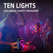 HOPESTAR Party200 mini Portable Tone Pulse RGB Light Bluetooth Speaker(Black) - Mobile Gadget HQ