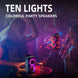 HOPESTAR Party200 mini Portable Tone Pulse RGB Light Bluetooth Speaker(Black) - Mobile Gadget HQ
