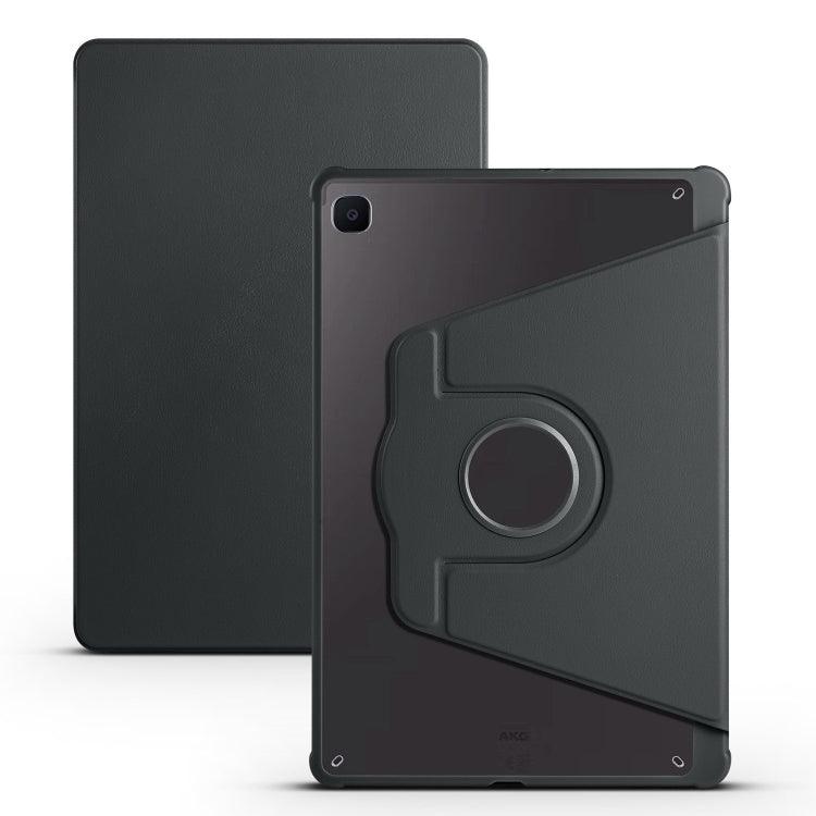 360 Degree Rotation Smart Tablet Leather Case for Samsung Galaxy Tab S6 Lite(Black) - Mobile Gadget HQ