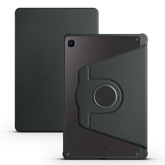 360 Degree Rotation Smart Tablet Leather Case for Samsung Galaxy Tab S6 Lite(Black) - Mobile Gadget HQ