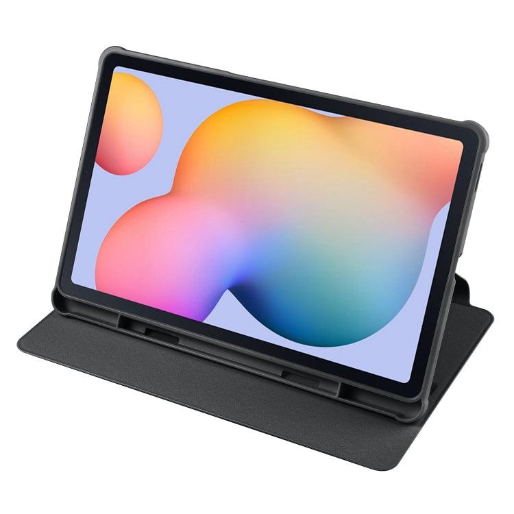 360 Degree Rotation Smart Tablet Leather Case for Samsung Galaxy Tab S6 Lite(Black) - Mobile Gadget HQ