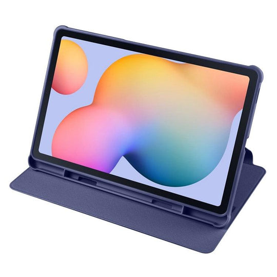 360 Degree Rotation Smart Tablet Leather Case For Samsung Galaxy Tab S6 Lite(Dark Blue) - Mobile Gadget HQ