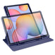 360 Degree Rotation Smart Tablet Leather Case For Samsung Galaxy Tab S6 Lite(Dark Blue) - Mobile Gadget HQ