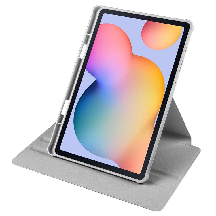 360 Degree Rotation Smart Tablet Leather Case For Samsung Galaxy Tab S6 Lite(Space Grey) - Mobile Gadget HQ