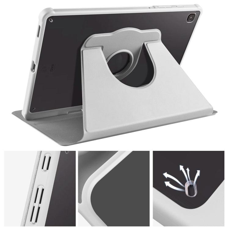 360 Degree Rotation Smart Tablet Leather Case For Samsung Galaxy Tab S6 Lite(Space Grey) - Mobile Gadget HQ
