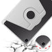 360 Degree Rotation Smart Tablet Leather Case For Samsung Galaxy Tab S6 Lite(Space Grey) - Mobile Gadget HQ