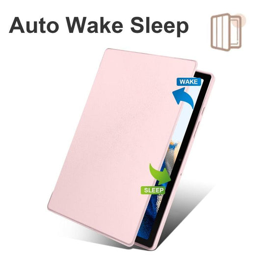 360 Degree Rotation Smart Tablet Leather Case For Samsung Galaxy Tab A8(Sand Pink) - Mobile Gadget HQ