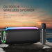 Portable Smart Wireless Bluetooth Speaker with Wireless Microphone - Mobile Gadget HQ