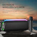 Portable Smart Wireless Bluetooth Speaker with Wireless Microphone - Mobile Gadget HQ