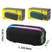 Portable Smart Wireless Bluetooth Speaker with Wireless Microphone - Mobile Gadget HQ