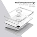 Clear Acrylic Leather Tablet Case For iPad Pro 11 2022 / Air 10.9 2022(Grey) - Mobile Gadget HQ
