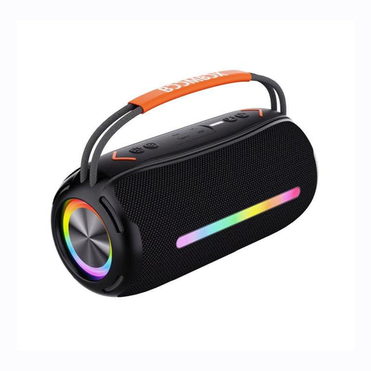 T&G X360 20W RGB Colorful Bluetooth Speaker Portable Outdoor 3D Stereo Speaker(Black) - Mobile Gadget HQ
