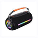 T&G X360 20W RGB Colorful Bluetooth Speaker Portable Outdoor 3D Stereo Speaker(Black) - Mobile Gadget HQ