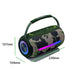 T&G X360 20W RGB Colorful Bluetooth Speaker Portable Outdoor 3D Stereo Speaker(Black) - Mobile Gadget HQ