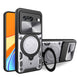 Google Pixel 8 5G CD Texture Sliding Camshield Magnetic Holder Phone Case(Silver) - Mobile Gadget HQ