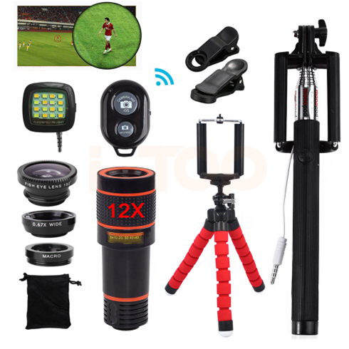 15in1 Phone Camera Lens Kit for Smartphone - Mobile Gadget HQ