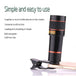 12X Zoom Optical Mobile Phone Telephoto Lens with Clips - Mobile Gadget HQ