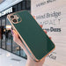 Electroplated Soft Cover Case with Camera Lens Protection Cover - Mobile Gadget HQ