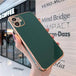 Electroplated Soft Cover Case with Camera Lens Protection Cover - Mobile Gadget HQ