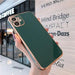 Electroplated Soft Cover Case with Camera Lens Protection Cover - Mobile Gadget HQ