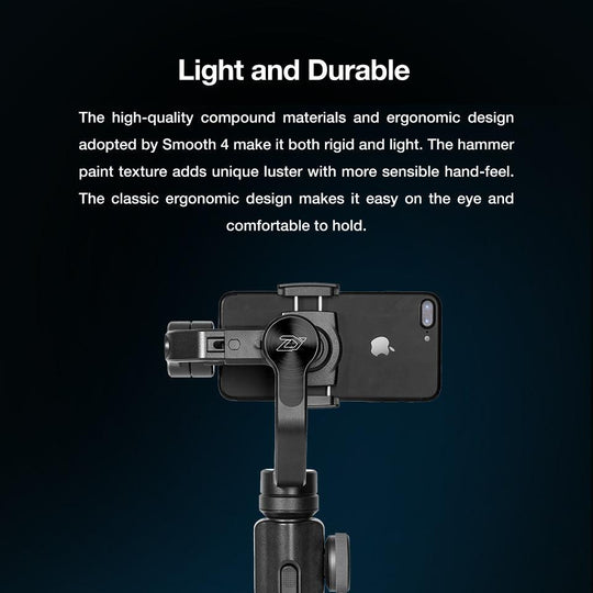 3-axis Handheld Gimbal Stabilizer for iPhone / Samsung Galaxy - Mobile Gadget HQ