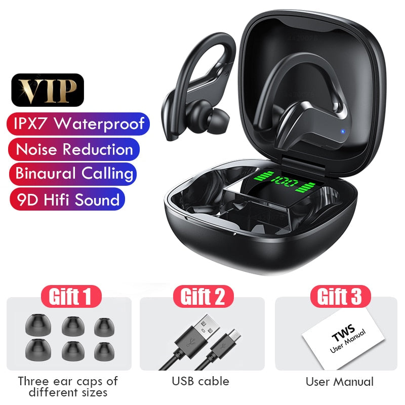 Wireless Bluetooth Headphone Sport Earbuds - Mobile Gadget HQ