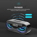 Owl Design Bluetooth Speaker w/LED Lights Alarm Clock - Mobile Gadget HQ