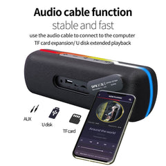 Bluetooth speaker with built-in mic