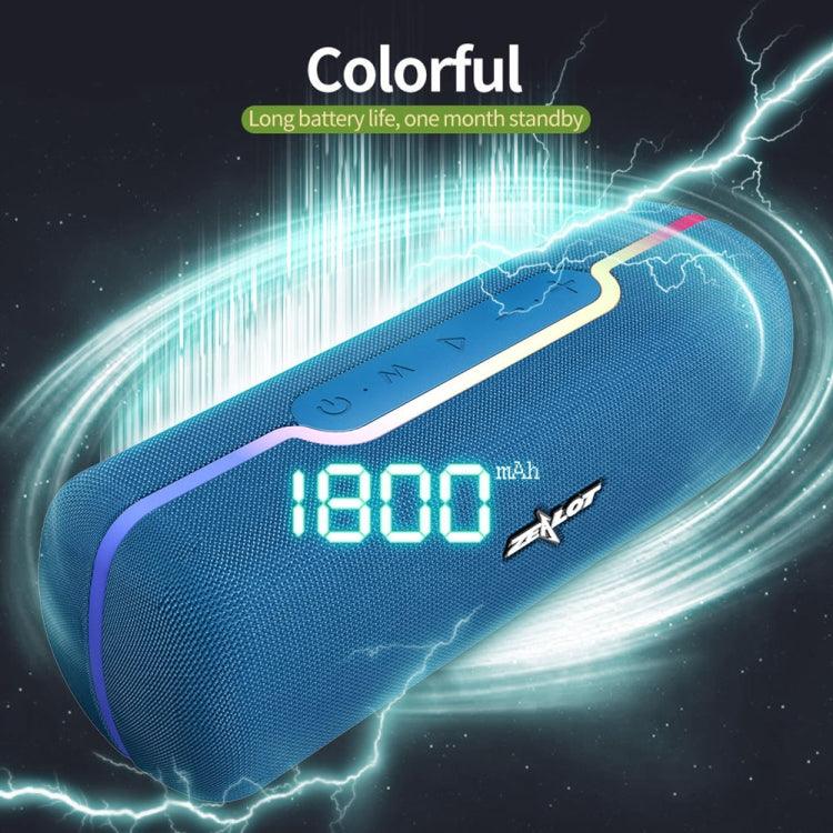 Portable Stereo Bluetooth Speaker with Built-in Mic(Blue) - Mobile Gadget HQ