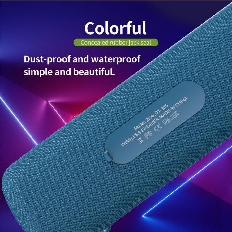 Portable Stereo Bluetooth Speaker with Built-in Mic(Blue) - Mobile Gadget HQ