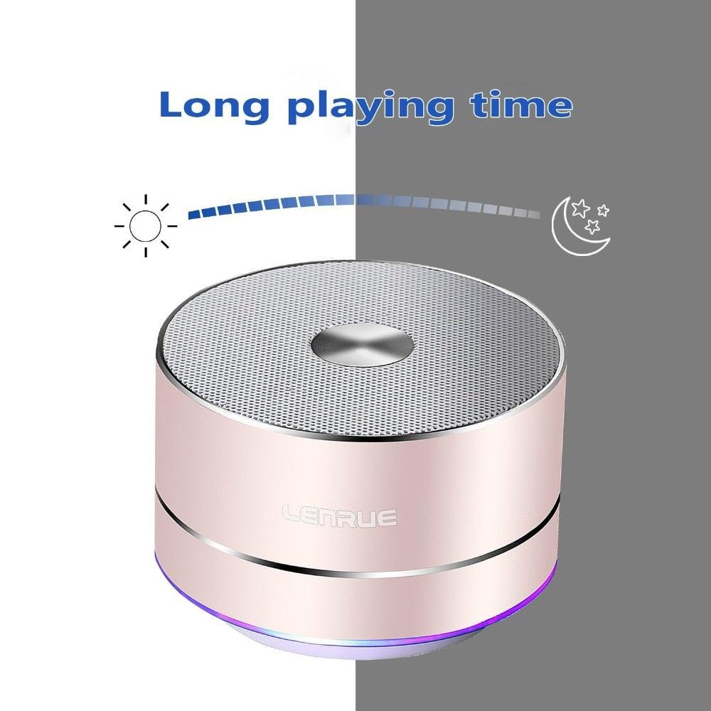 Portable Wireless Bluetooth LED Speaker with Built Mic - Mobile Gadget HQ