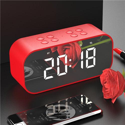 LED Mirror Portable Bluetooth Speaker - Mobile Gadget HQ