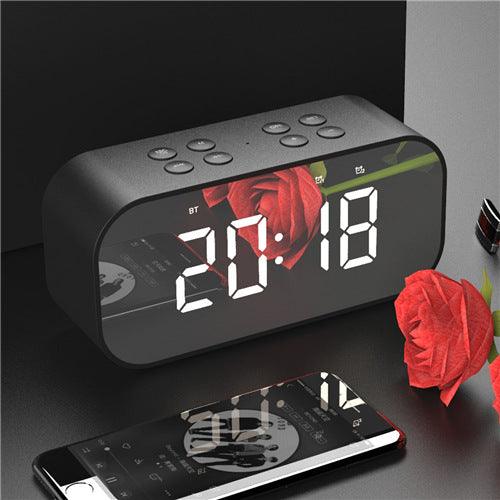 LED Mirror Portable Bluetooth Speaker - Mobile Gadget HQ