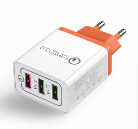 USB Wall Charger For Phone EU/US Plug - Mobile Gadget HQ