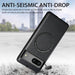 For Google Pixel 7 Solid Color Magsafe Leather Phone Case(Black) - Mobile Gadget HQ