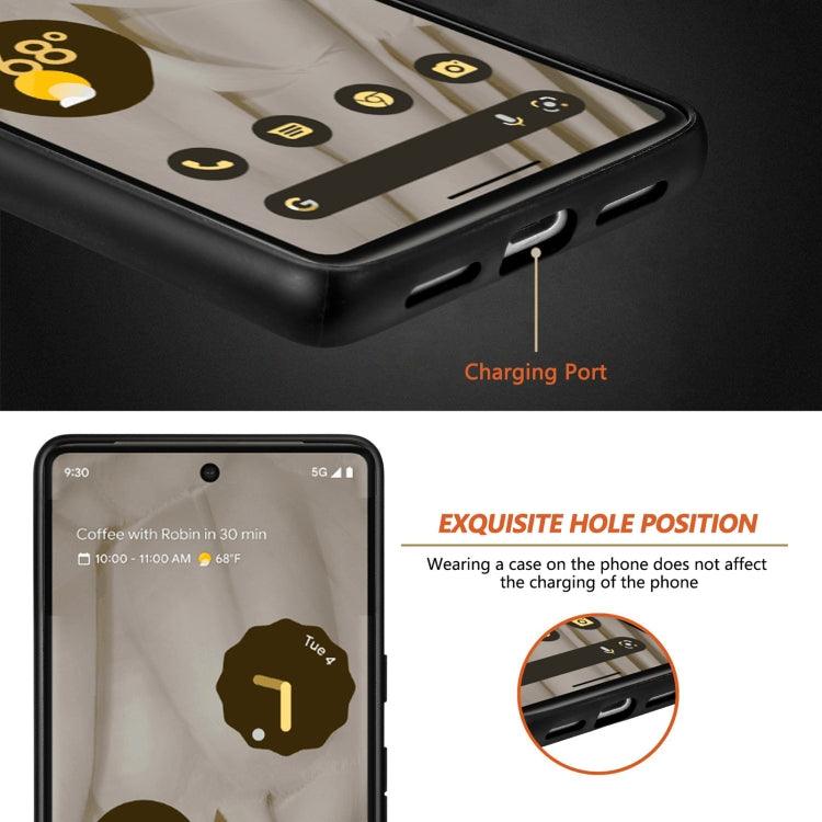 For Google Pixel 7 Pro Solid Color Magsafe Leather Phone Case(Brown) - Mobile Gadget HQ