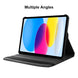 For iPad 2025 / 2022 ENKAY Hat-Prince 360 Degree Rotation Litchi Leather Smart Tablet Case(Black) - Mobile Gadget HQ