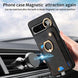 For Google Pixel 8 Pro Retro Skin-feel Ring Card Bag Phone Case with Hang Loop(Black) - Mobile Gadget HQ
