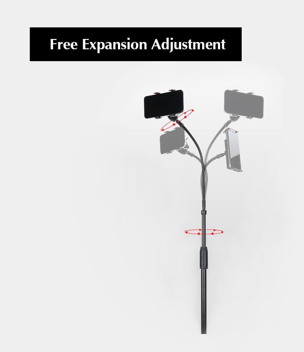 Phone Holder Stable Floor Stand Tripod Racks - Mobile Gadget HQ