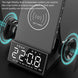 X7 Multifunctional Wireless Charging Bluetooth Speaker with Alarm Clock & Radio & Remote Control, Specification: US Plug - Mobile Gadget HQ