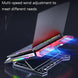 MC X500 Laptop Radiator Heightening Bracket Cooling Base(Black Red Standard Version) - Mobile Gadget HQ