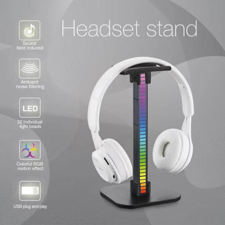 Ajazz Detachable RGB Glowing Game Headset Stand USB Pickup Lamp, Style: Pickup Model - Mobile Gadget HQ