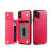 Leather Wallet Case with Card Holder for IPhone 12 13 - Mobile Gadget HQ