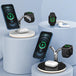 3 in 1 Wireless Charging Stand for iPhone, Smartwatches and Earbuds - Mobile Gadget HQ
