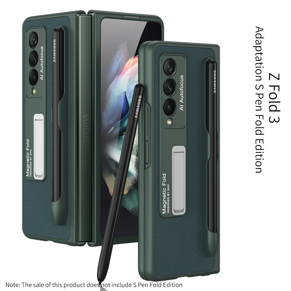 Samsung Galaxy Z Fold 3 Protective Case with S-Pen Holder - Mobile Gadget HQ