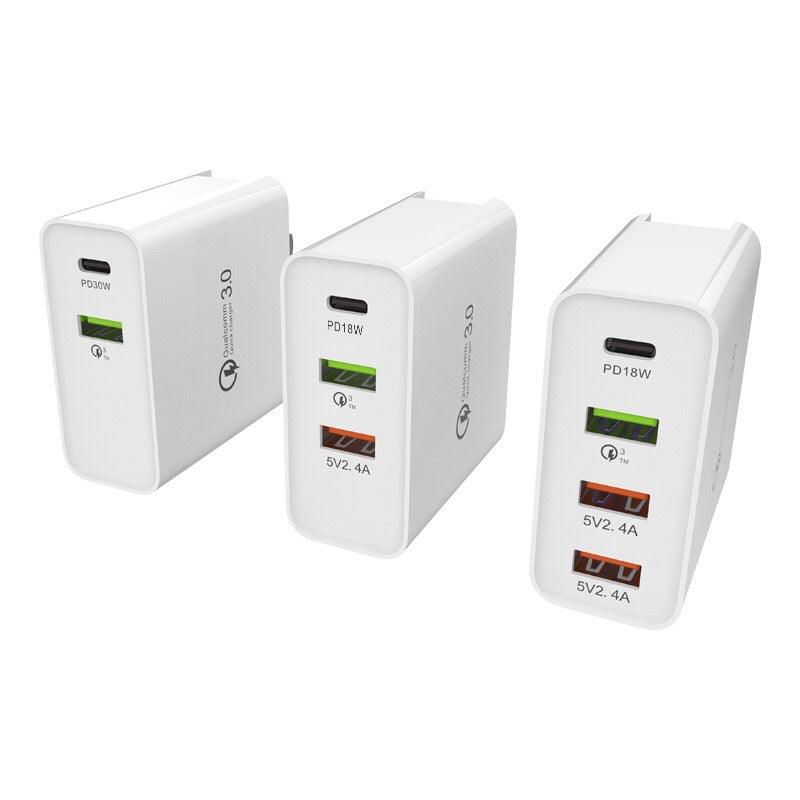 USB C Mobile Phone Wall Charger with PD Port - Mobile Gadget HQ